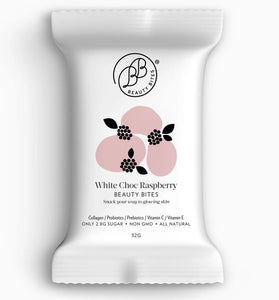 KRUMBLED BEAUTY BITES - WHITE CHOCOLATE & RASPBERRY BAR