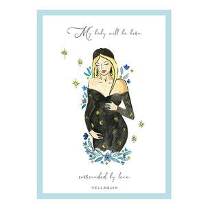 MATERNITY AFFIRMATION CARDS DECAL SET